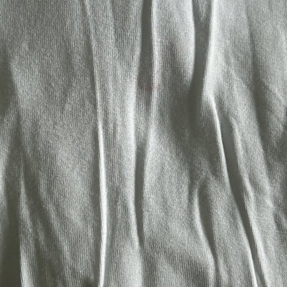 EUC Made by Johnny White V-Neck 3/4 Sleeve Women's Tunic with Side Rouching XL - Picture 7 of 7